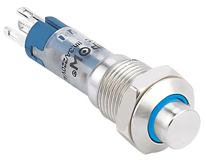 小型プッシュライトスイッチ 10mm
